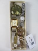 Tissot Visodate Stylist wristwatch, ladies Rotary and Accurist wristwatches,