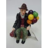 Royal Doulton figure 'The Balloon Man' HN1954 Condition Report <a href='//www.