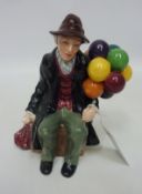 Royal Doulton figure 'The Balloon Man' HN1954 Condition Report <a href='//www.