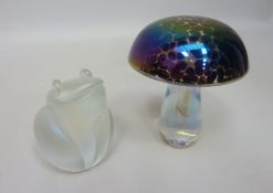 Two Glasform paperweights,