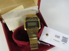 Omega Memomaster wristwatch with original strap receipt and box Condition Report