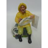 Royal Doulton figure 'The Boatman' H.N 2417 Condition Report <a href='//www.