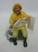 Royal Doulton figure 'The Boatman' H.N 2417 Condition Report <a href='//www.