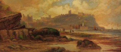 William Thairlwall (British late 19th century): Scarborough South Bay,