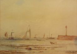 English School (19th century): 'Whitby Regatta 1848',