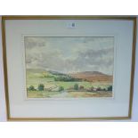 'Harwood Dale Scarborough', watercolour by T.A. Anderson F.R.S.A.