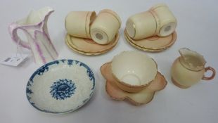 Locke & Co Worcester blush ivory tea set,