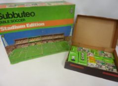Vintage Subbuteo stadium with extra teams and trophies Condition Report General wear