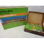 Vintage Subbuteo stadium with extra teams and trophies Condition Report General wear