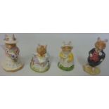 Four Royal Doulton Brambly Hedge figures Condition Report <a href='//www.