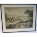 "Malton Yorkshire" early 19th century stipple engraving after George Nicholson del.