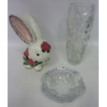 Wemyss ware style rabbit,