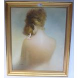 Female Nude, oil on canvas,
