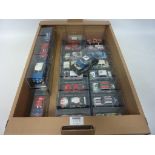 A collection of Vintage type Diecast model rally cars,