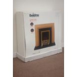 Beldray 'Lytham Oak' electric fuel effect fireplace with surround - boxed Condition