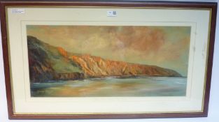 'Filey Bay Towards the Brigg',