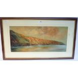 'Filey Bay Towards the Brigg',