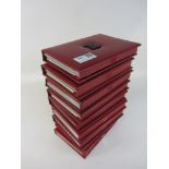 Great Britain proof coin collections boxed with certificates 1988, 1991, 1993, 1994, 1995, 1997x2,