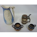 Villeroy & Boch 'Mettlach' beer stein,