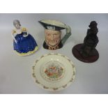 Royal Doulton Henry VIII, Coalport figurine,