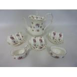 Royal Albert 'Violetta' coffee service,