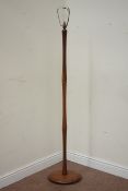 1970s teak standard lamp, H150cm Condition Report <a href='//www.davidduggleby.