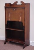 Early 20th century Arts and Crafts golden oak fall front bureau,