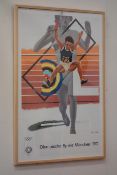 1972 Munich Olympic Poster,by Peter Phillips (b.
