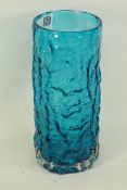 Whitefriars glass bark vase by Geoffrey Baxter H19cm Condition Report <a
