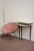 1960s basket chair,