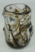 Whitefriars Knobbly Range Bucket Vase by Geoffrey Baxter,
