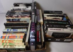Books - Jazz and Film related books in two boxes Condition Report <a
