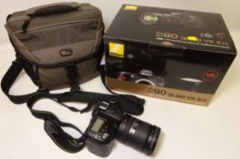 Nikon D90 18-200 VR kit Condition Report <a href='//www.davidduggleby.
