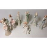 Collection of figurines by Kim Lawrence 'Elegance' and 'Lasting Memories' (7) Condition