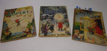 Three Rupert annuals 1945, 1946 and 1949 Condition Report <a href='//www.