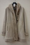 Clothing and Accessories - Sheep skin coat size Medium Condition Report <a