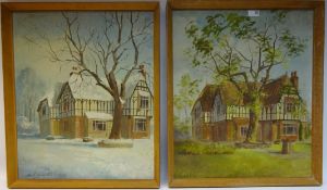 Country House in Summer and Country House in Winter,