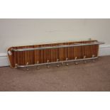 Mid 20th century vintage retro coat rack,