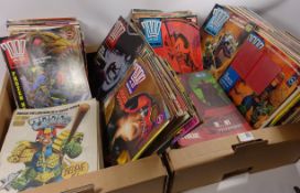 2000 AD comics in two boxes Condition Report <a href='//www.davidduggleby.