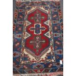 Turkish beige ground rug, 190cm x 120cm Condition Report <a href='//www.