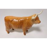 Beswick Highland cow, W20cm Condition Report <a href='//www.davidduggleby.