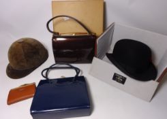 Clothing & Accessories - Vintage 'Pytchley' riding hat size 6 5/8,