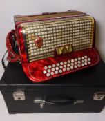 Musical Instruments - Hohner Gaelic IVS button key accordion,