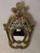 Early to mid 20th Century Venetian pier glass type dressing table mirror Condition Report