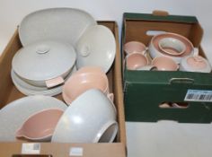 Poole pottery dinner and tea service in two boxes Condition Report <a