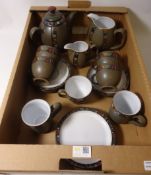 Denby Marrakesh stoneware tea and coffeeware in one box Condition Report <a