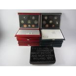 Proof coinage of Great Britain sets - 1970s,
