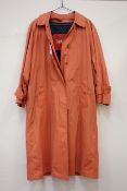 Clothing & Accessories - Burberry women's full length orange coat Condition Report