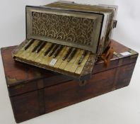 Pietro Piano accordion and Victorian rosewood lap desk Condition Report <a