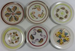 Set of six Denby stoneware plates Condition Report <a href='//www.davidduggleby.